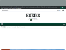 Tablet Screenshot of nordbayerischer-kurier.de